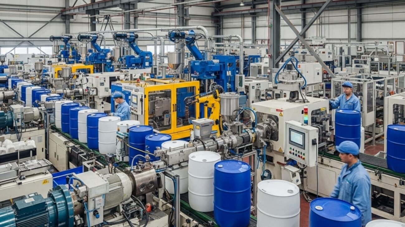 Technologie de moulage par soufflage pour le transport d'huiles et de produits chimiques industriels